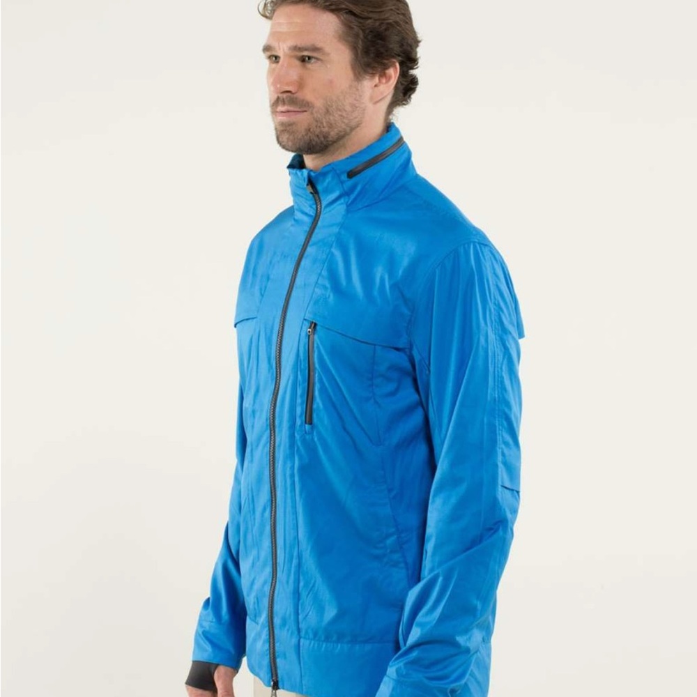 lululemon athletica Men's Blue Windbreaker